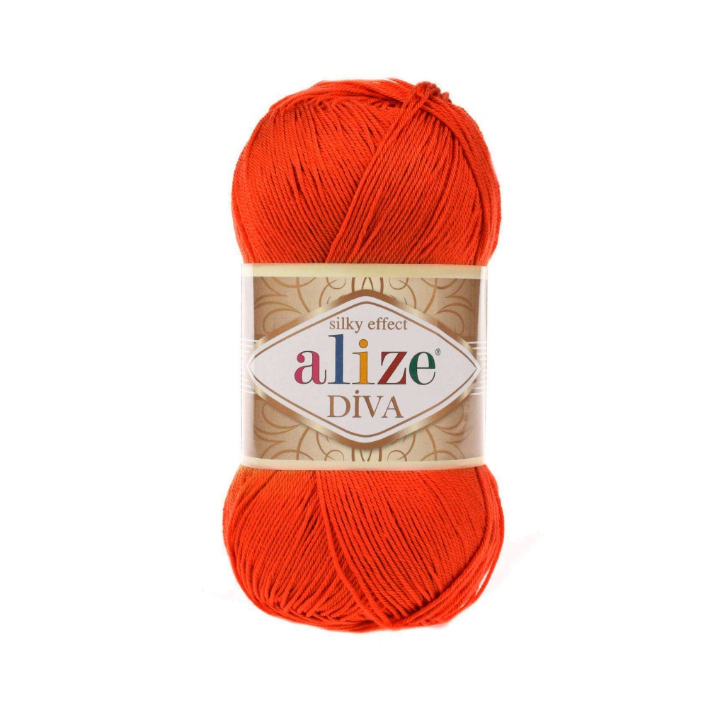 Alize Diva 37 tekvicovooranžová