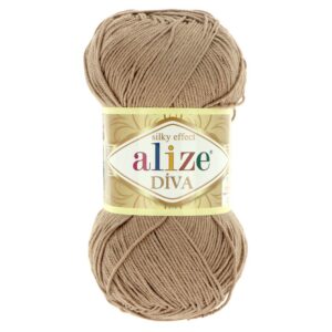 Alize Diva 167 tmavobéžová