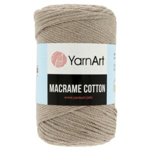 YarnArt Macrame Cotton svetlohnedá 768