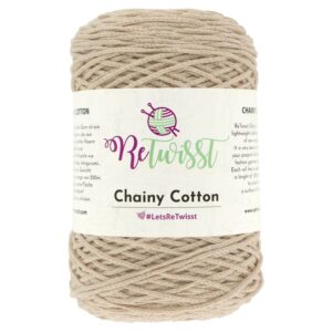 ReTwisst Macrame Chainy Cotton béžová 08