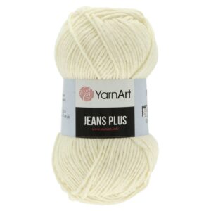 YarnArt Jeans Plus vanilková 03