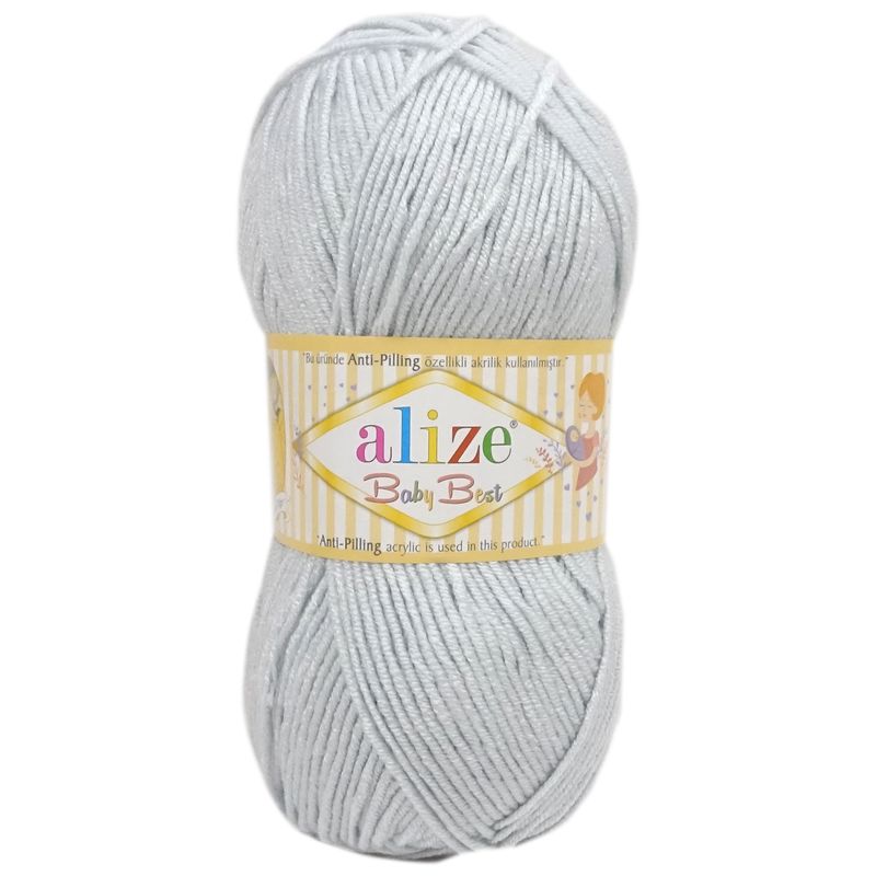 Alize Baby Best 224 svetlosivá