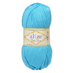Alize Baby Best 287 azúrovomodrá
