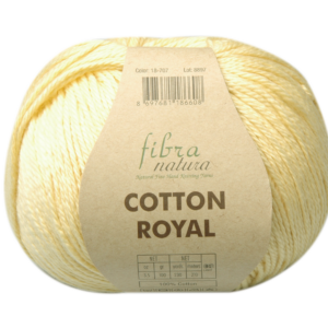 Fibra Natura Cotton Royal 18 žltá 707