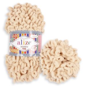 Alize Puffy Fine 310 béžová svetlá