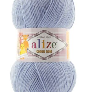 Alize Cotton Gold 481 svetlomodrá