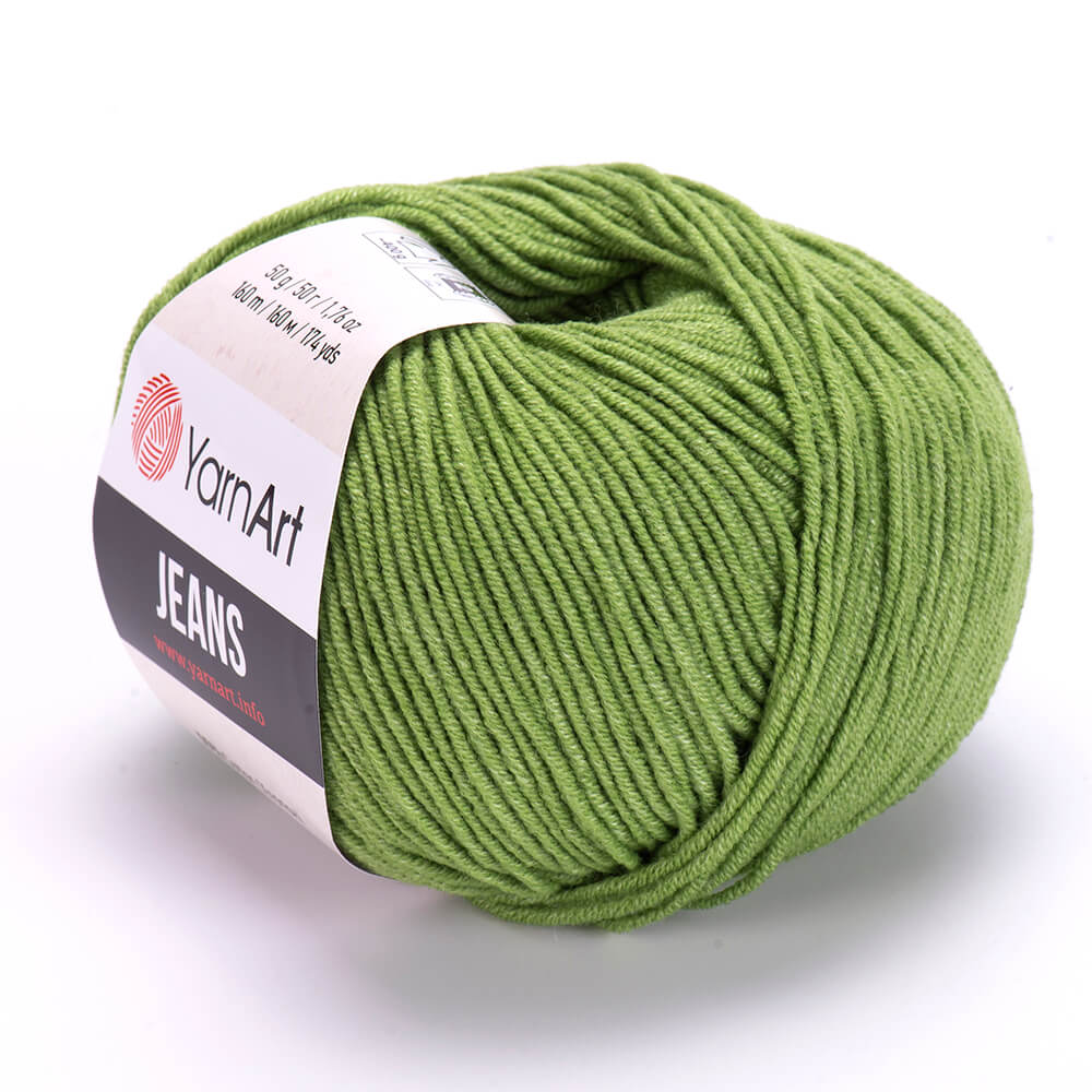 YarnArt Jeans 69 jarná zelená