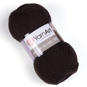 YarnArt Merino De Luxe 50 tmavohnedá 116