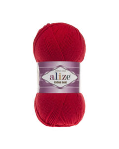 Alize Cotton Gold 56 červená