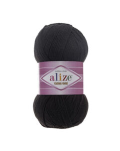 Alize Cotton Gold 60 čierna