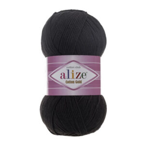 Alize Cotton Gold 60 čierna