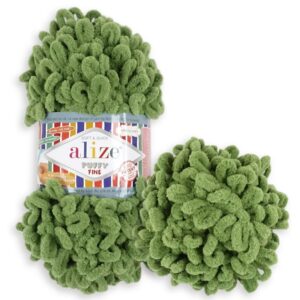 Alize Puffy Fine zelená 485