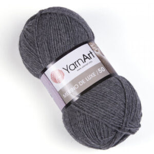 YarnArt Merino De Luxe 50 tmavosivá 179
