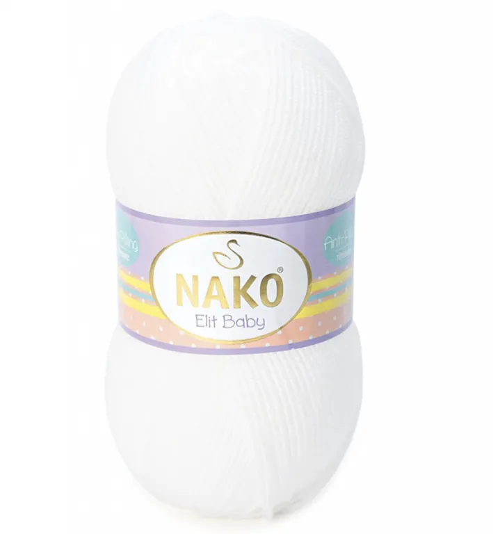 Nako Elit Baby biela 208