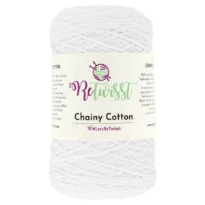 ReTwisst Macrame Chainy Cotton biela 01
