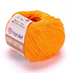 YarnArt Baby Cotton svetlooranžová 425