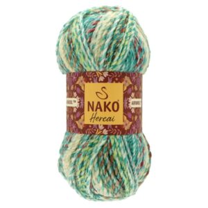 Nako Hercai modrá, zelená, béžová 76037