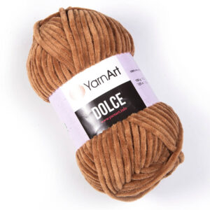 YarnArt Dolce hnedá 765