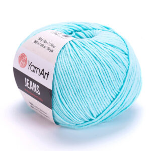 YarnArt Jeans 76 svetlotyrkysová